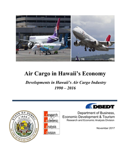 Air Cargo in Hawaii's Economy