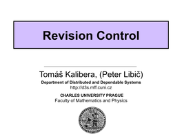 Revision Control