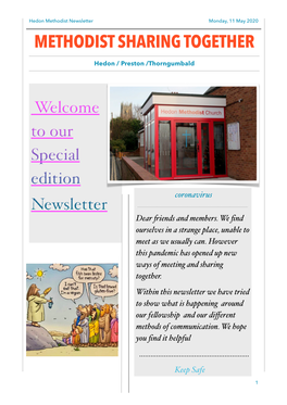 Special Newsletter May E Form