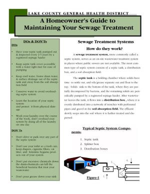A Homeowner's Guide to Maintaining Your Sewage Treatment