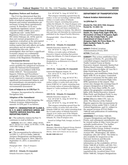 Federal Register/Vol. 81, No. 119/Tuesday, June 21, 2016/Rules and Regulations