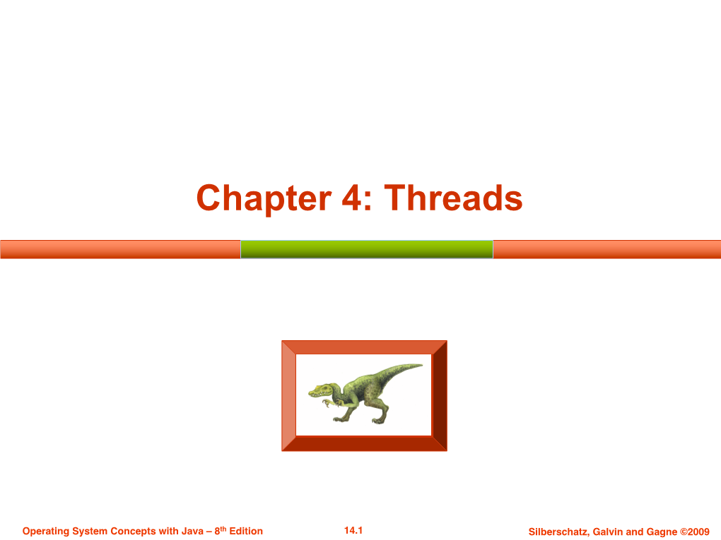 Chapter 4: Threads