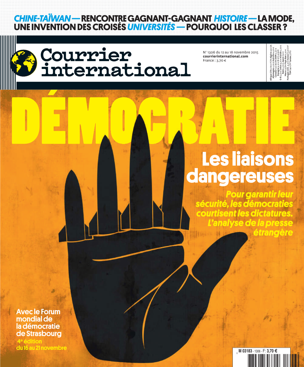 Voir L'article Paru Dans COURRIER INTERNATIONAL Concernant Le