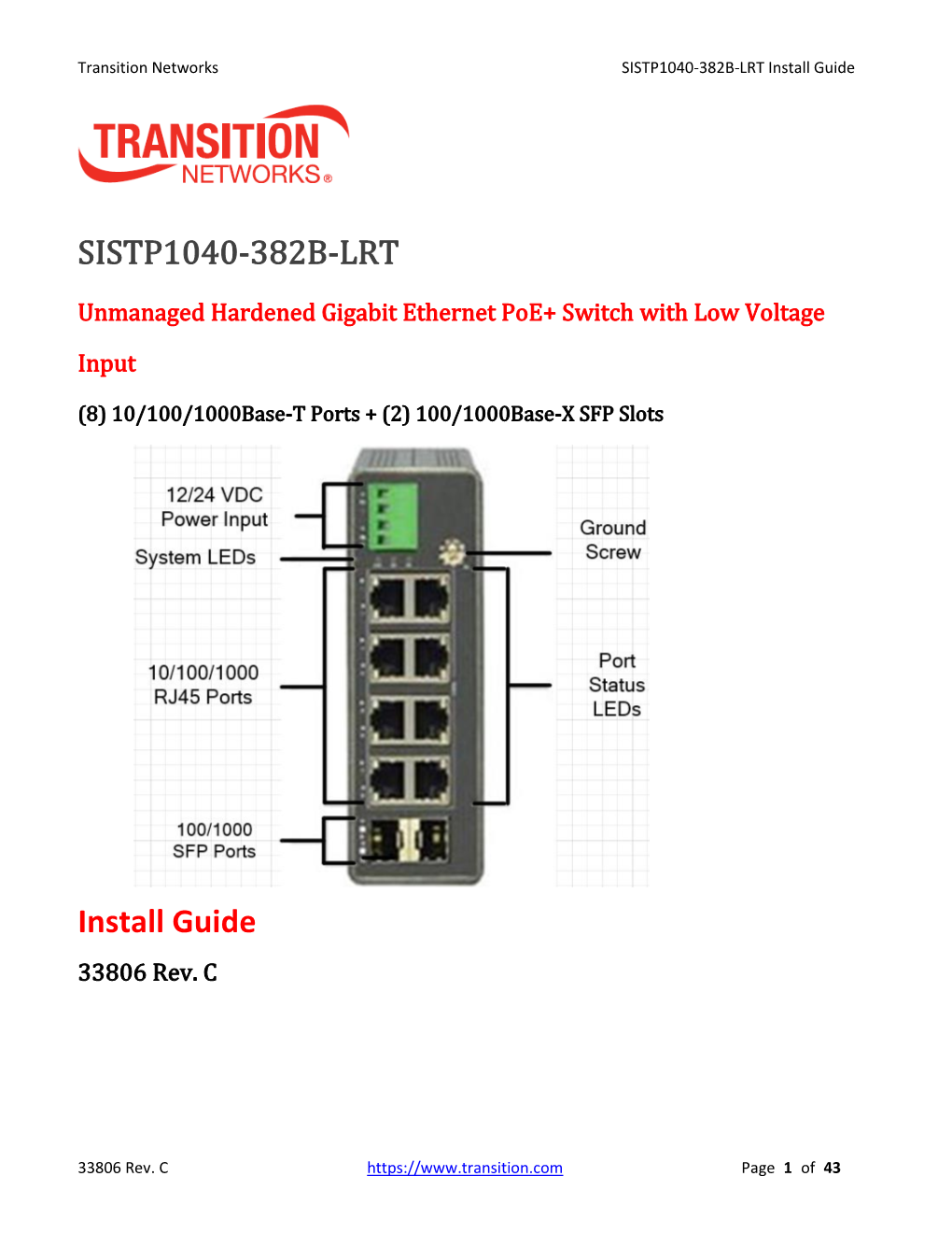 Install Guide Rev C