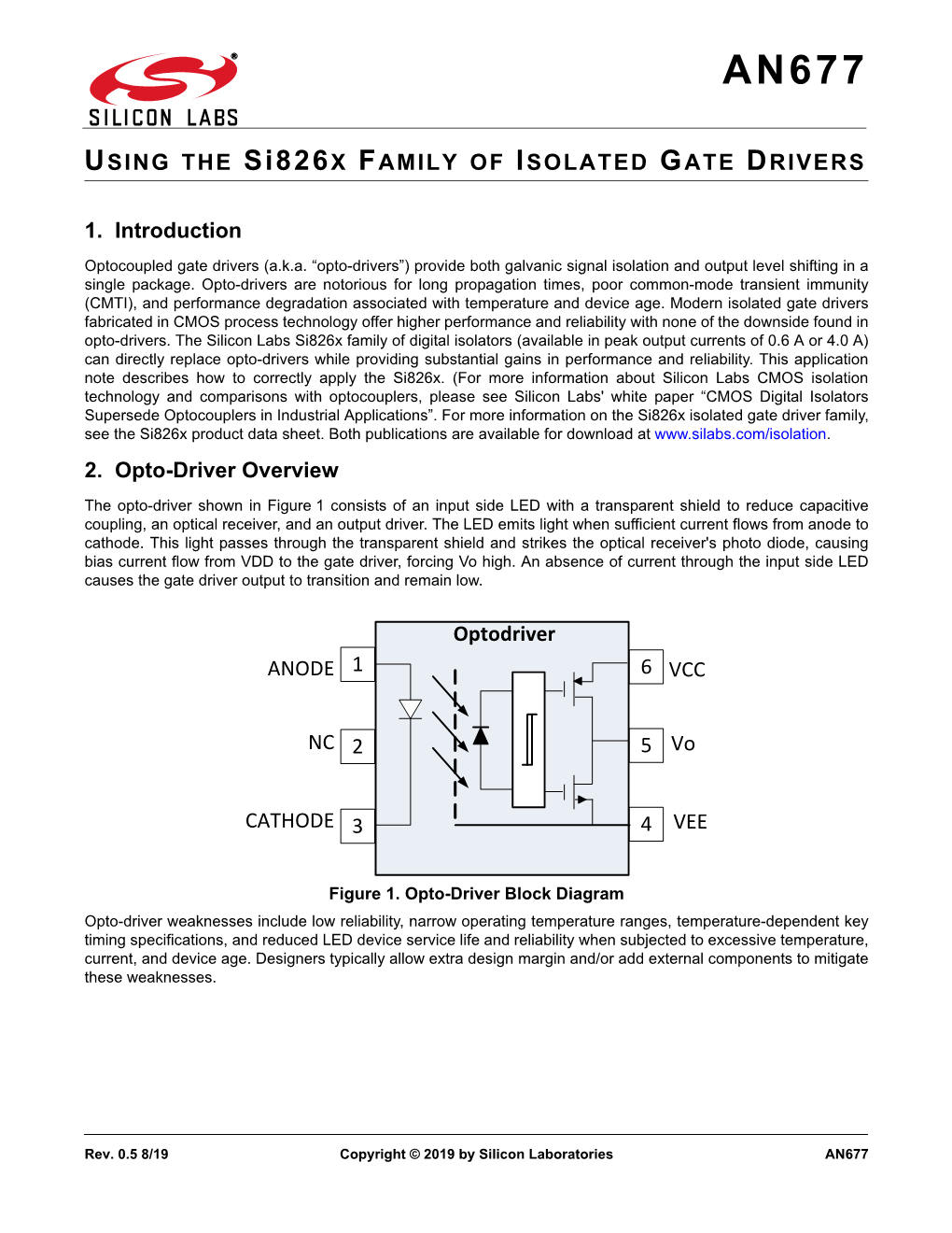 AN677: Using the Si826x Family of Isolated Gate Drivers