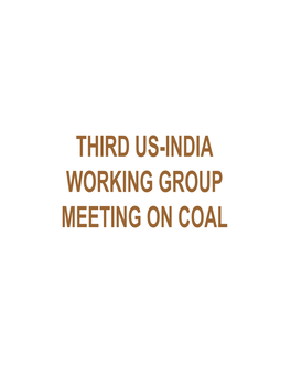 Coal Bed Methane (CBM)  Underground Coal Gasification (UCG) DEVELOPMENTAL SCHEME for CBM and UCG