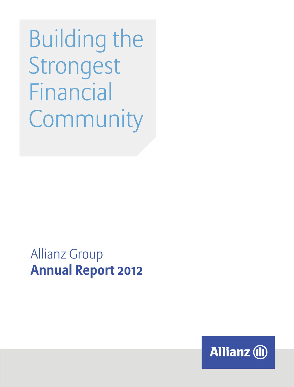 Annual Report Allianz Group