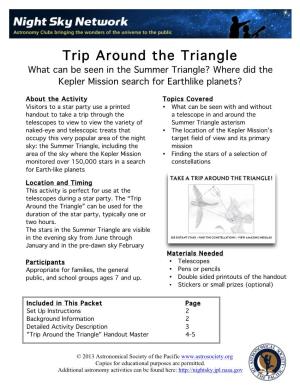 Trip Around the Triangle