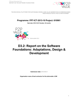 Report on the Software Foundations