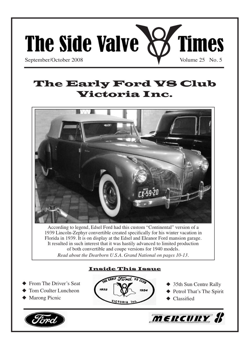 The Early Ford V8 Club Victoria Inc