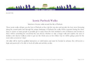 Iconic Purbeck Walks