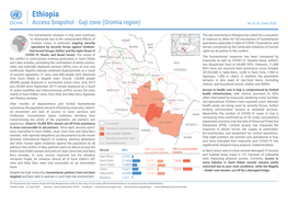 Ethiopia Access Snapshot - Guji Zone (Oromia Region) As of 30 June 2020