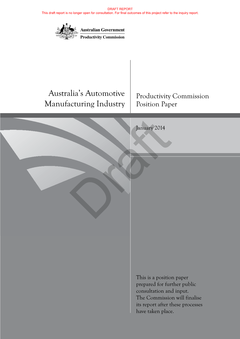 Australia's Automotive Manufacturing Industry