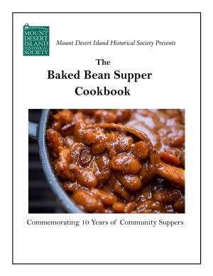 Cookbook Baked Bean Supper