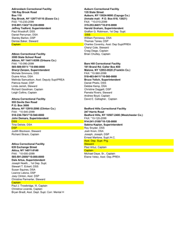 Facility Listing with All Exec Staff Listed Sep 1 2015.Xlsx