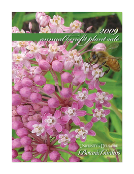 2009 UDBG Spring Plant Sale Catalog