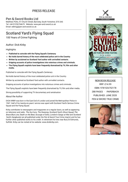Scotland Yard's Flying Squad 100 Years of Crime Fighting