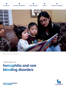 Hemophilia and Rare Bleeding Disorders