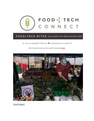 Food and Tech August 13