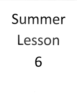 Summer Lesson 6 Banking Your Money 1