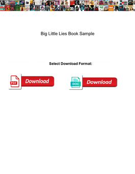 Big Little Lies Book Sample