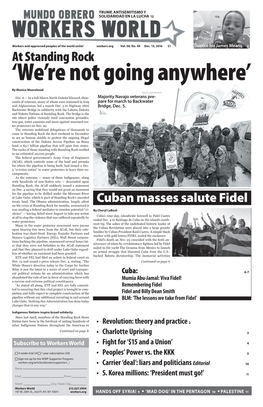 Mumia Abu-Jamal: Viva Fidel! a Narrow and Extreme Political Constituency