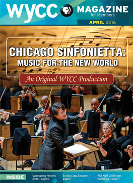 CHICAGO SINFONIETTA: MUSIC for the NEW WORLD an Original WYCC Production