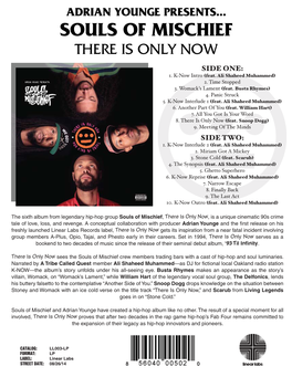 LL 003 SOULS of MISCHIEF There Is Only Now LP