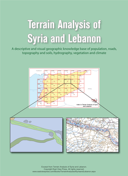 Terrain Analysis of Syria and Lebanon