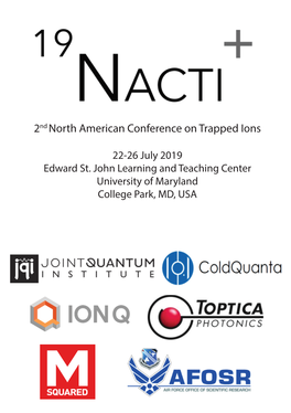 2Nd North American Conference on Trapped Ions