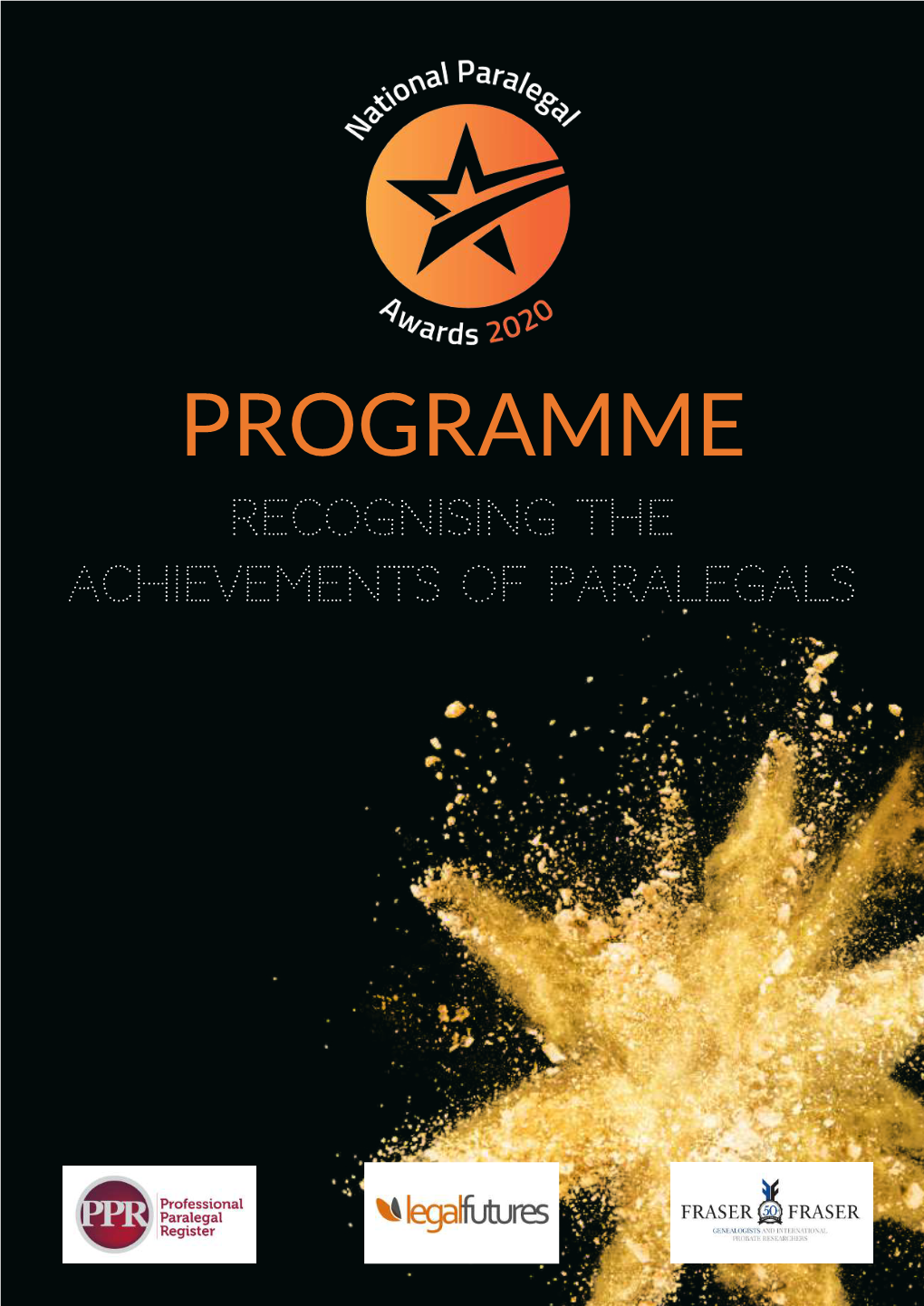 PROGRAMME Recognising the Achievements of Paralegals