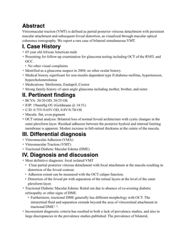 Bilateral VMT Case Outline (Formatted).Pages