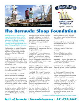 The Bermuda Sloop Foundation