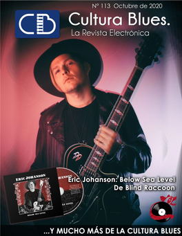 Número 113 | Octubre 2020 CULTURA BLUES. LA REVISTA ELECTRÓNICA Página | 1