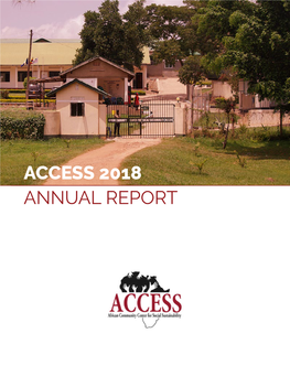 ACCESS 2018 ANNUAL REPORT EXECUTIVE SUMMARY EXECUTIVE SUMMARY EXECUTIVE Executive Summary