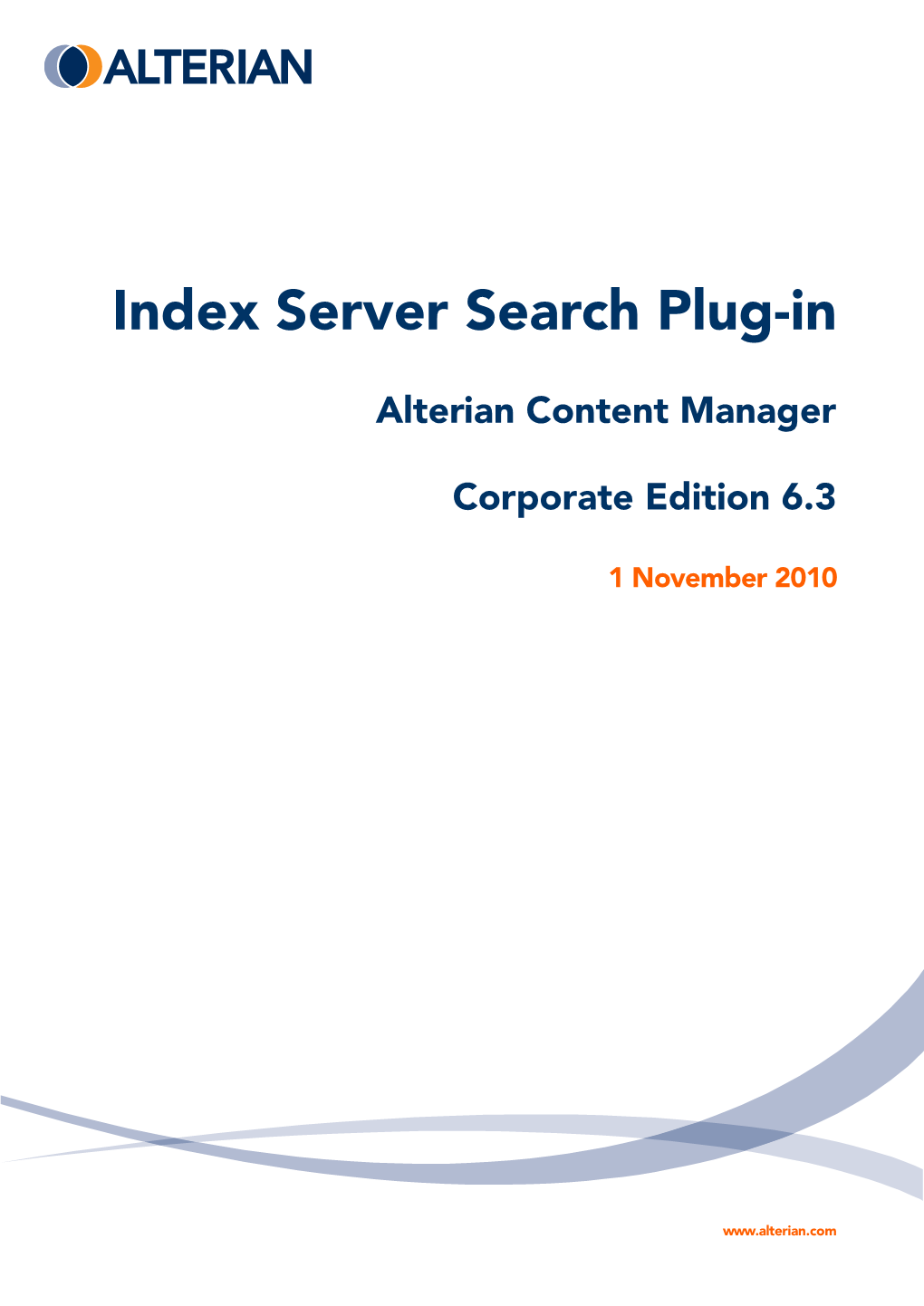 Index Server Search Plug-In