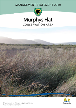 Murphys Flat Conservation Area Management Statement 2010 /Parks and Wildlife Service