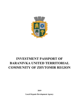Investment Passport of Baranivka United Territorial