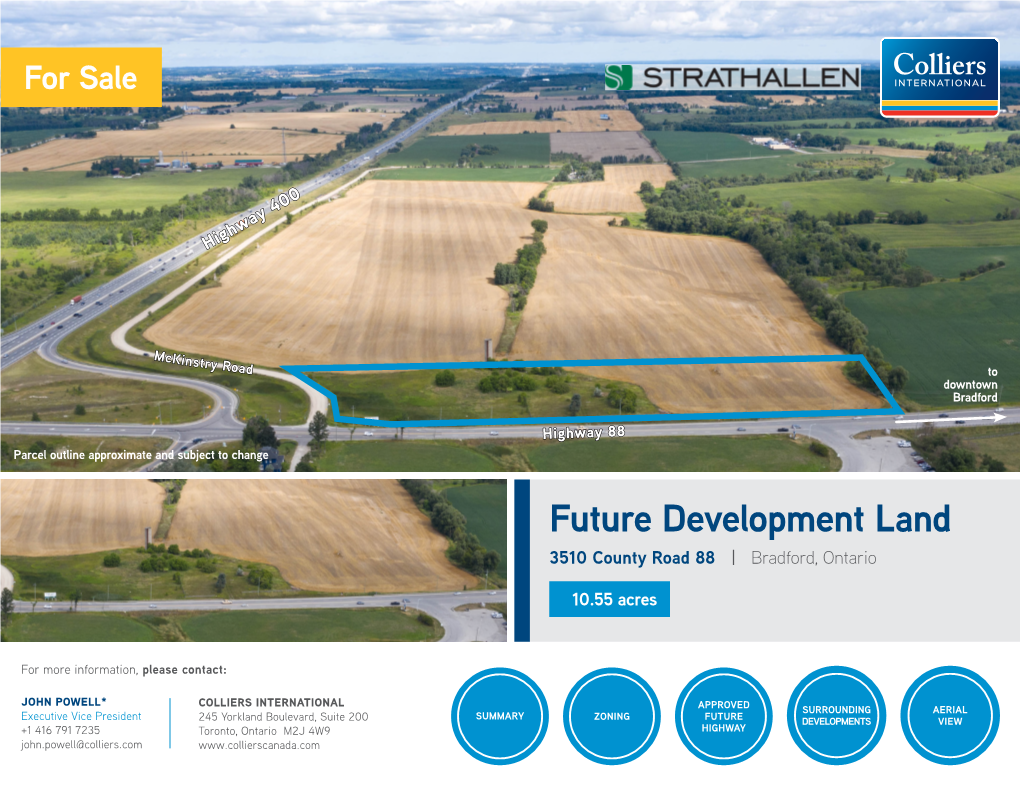 Future Development Land 3510 County Road 88 | Bradford, Ontario