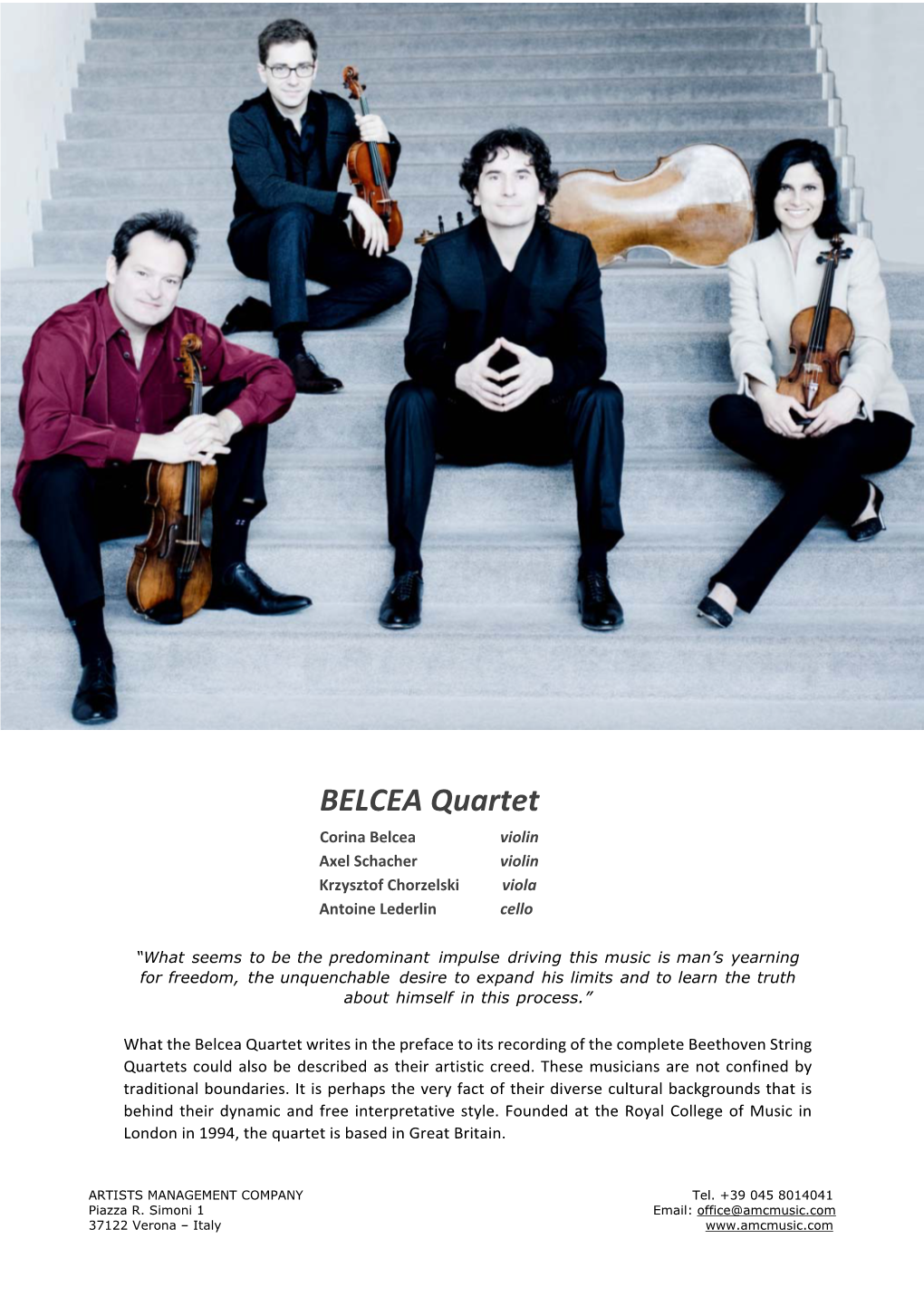 BELCEA Quartet