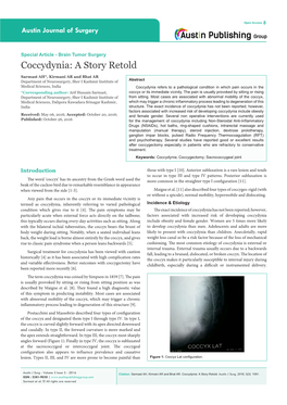 Coccydynia: a Story Retold