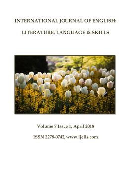 International Journal of English: Literature