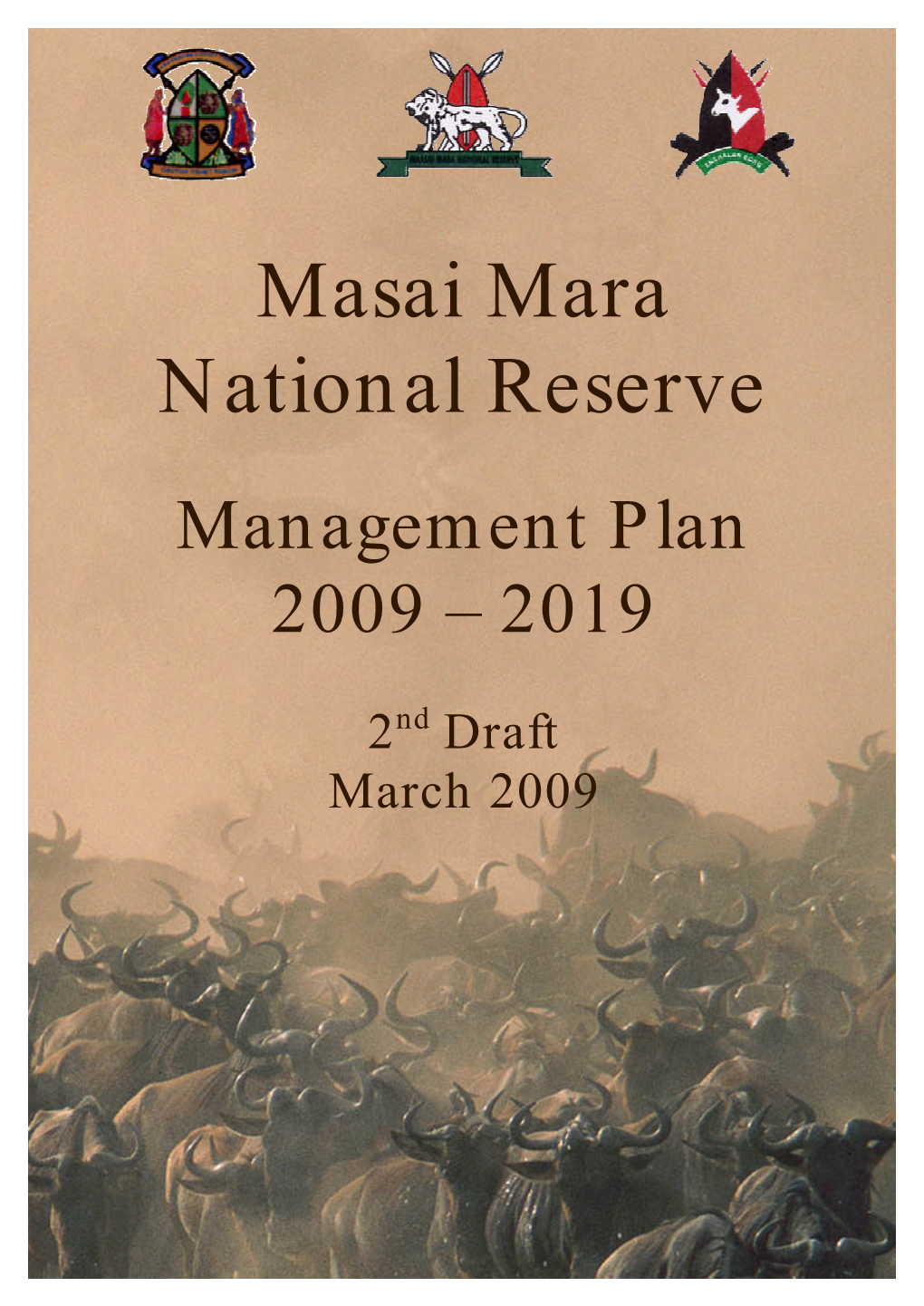 MMNR Management Plan Second Draft