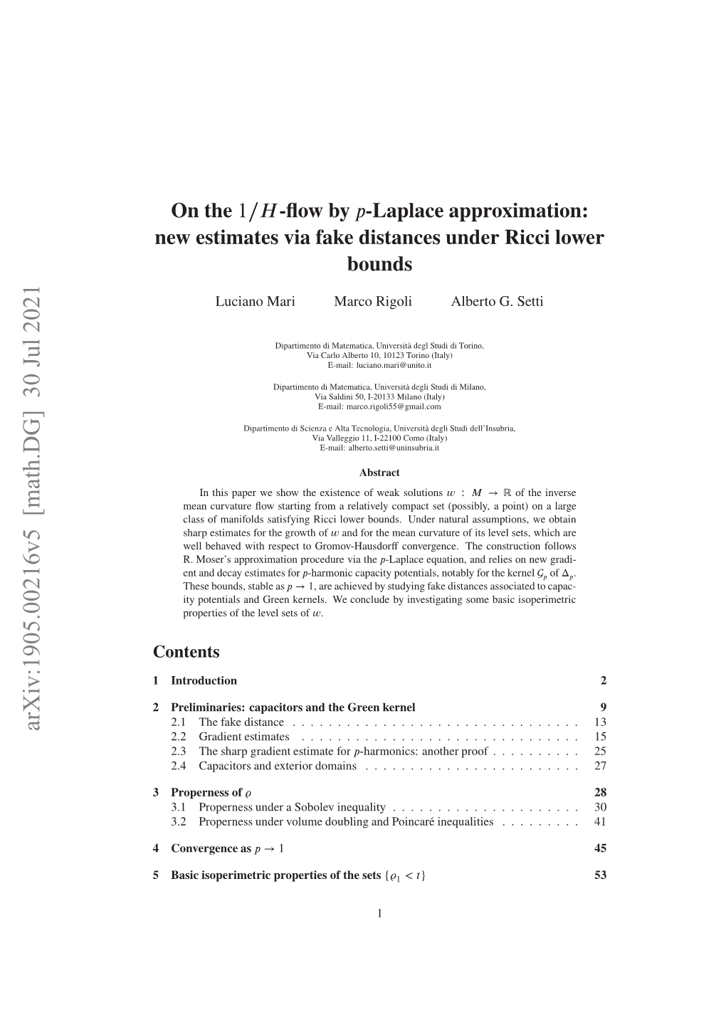 New Estimates Via Fake Distances Under Ricci Lower Bounds