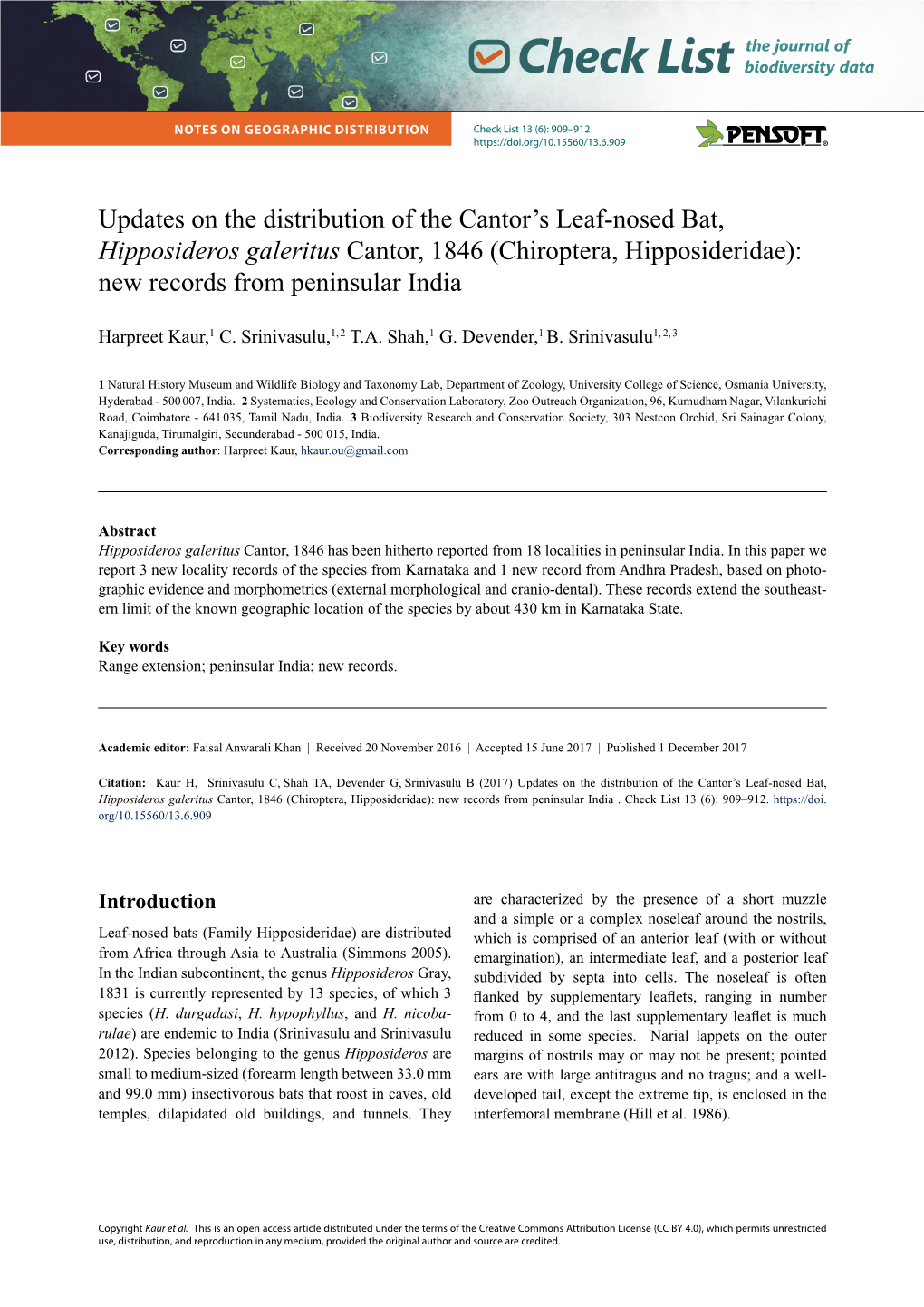 Updates on the Distribution of the Cantor's Leaf