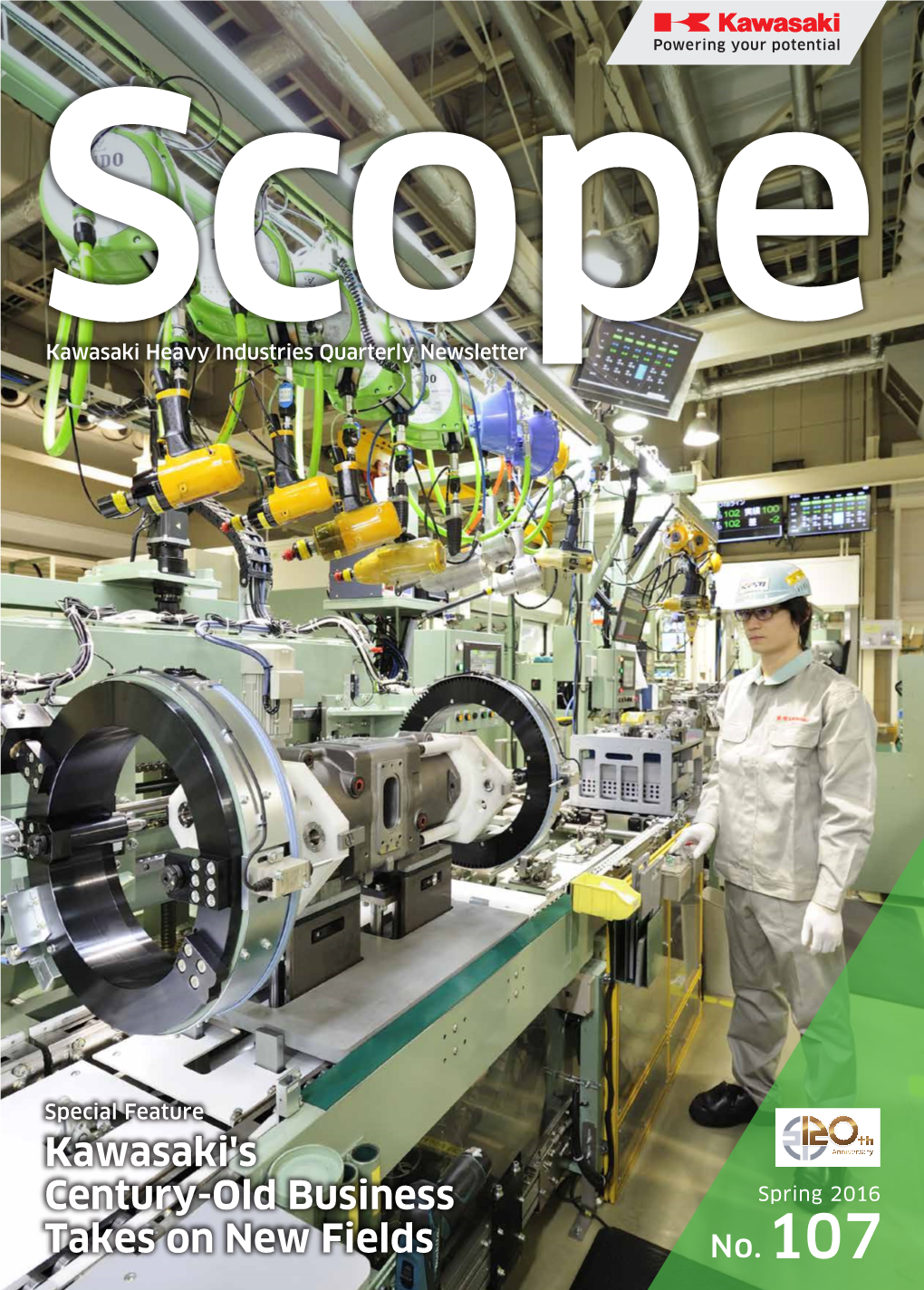 Scope Kawasaki's Century-Old Business Takes on New Fields