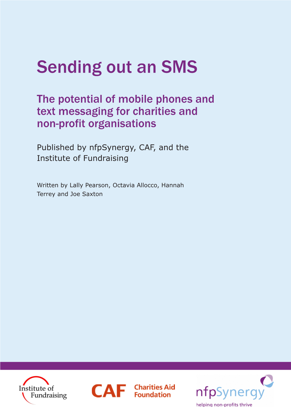 Sending out an SMS