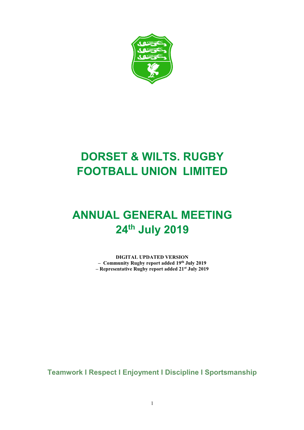 Composite Reports AGM 2019-07-21