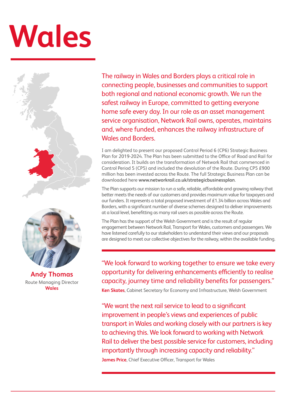 Strategic Business Plan 2019-2024 Summary Wales