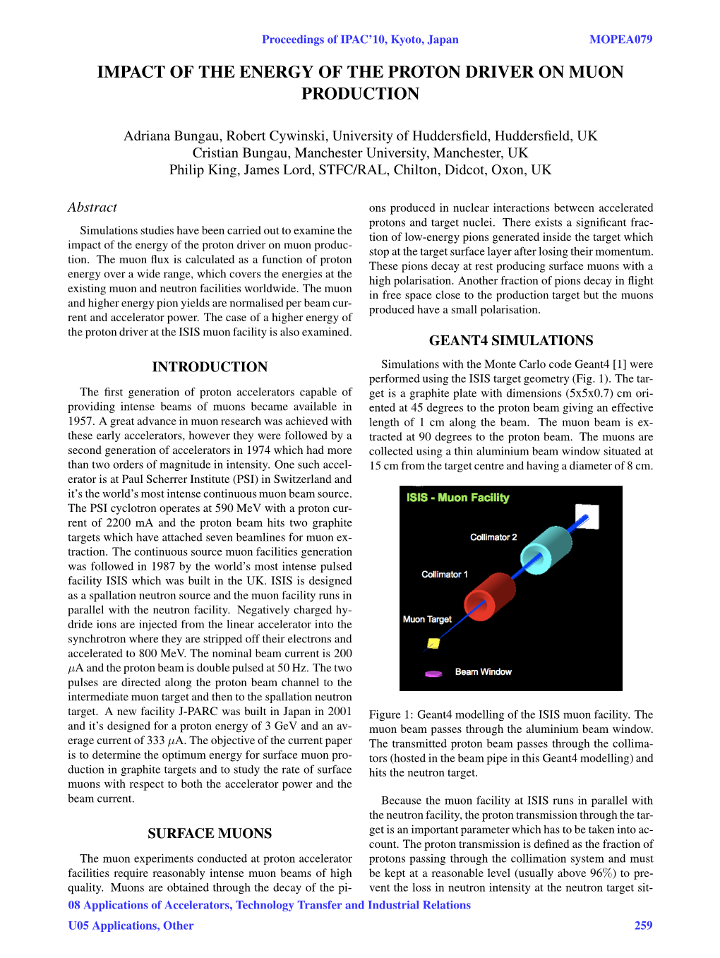 Impact of the Energy of the Proton Driver on Muon Production